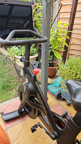 Peloton upright exercise bike - exercise,