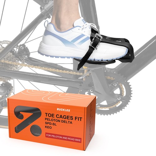Bucklos bicycle pedals toe - bicycle,