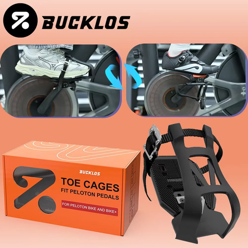 Bucklos toe cage pedals - bucklos,