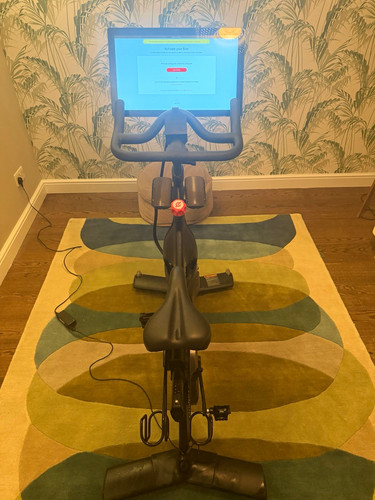 Peloton bike upright exercise - bike,