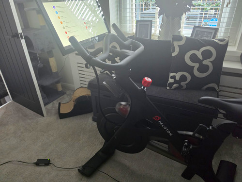 Peloton exercise bike - exercise,