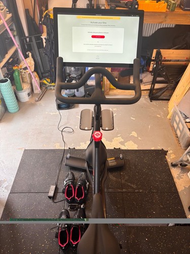 Peloton bike with hand - peloton,