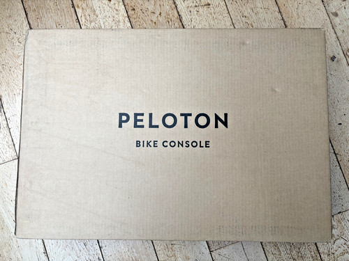 Peloton bike touch screen