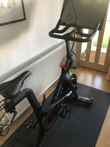 Peloton exercise bike - exercise,