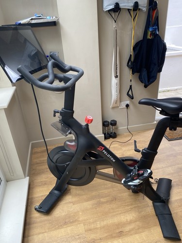 Peloton upright exercise bike - peloton,